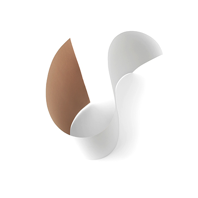 Cascades carton-caisse Blanc
