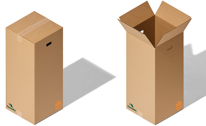 Cartons grand format à hauteur et taille variables