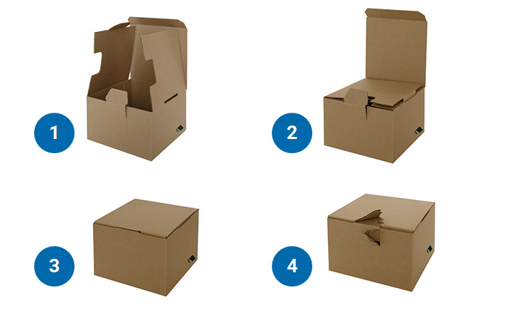 Order your corrugated boxes - Cascades