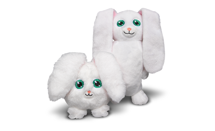 fluff and tuff stuffed animals cascades rabbits