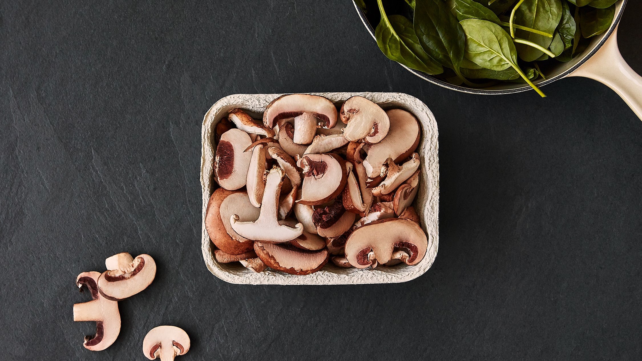 moulded-pulp-tray-recycled-recyclable-compostable-mushrooms