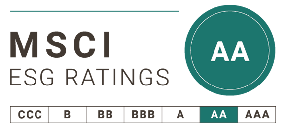 Cascades a reçu la cote AA selon l’agence MSCI ESG