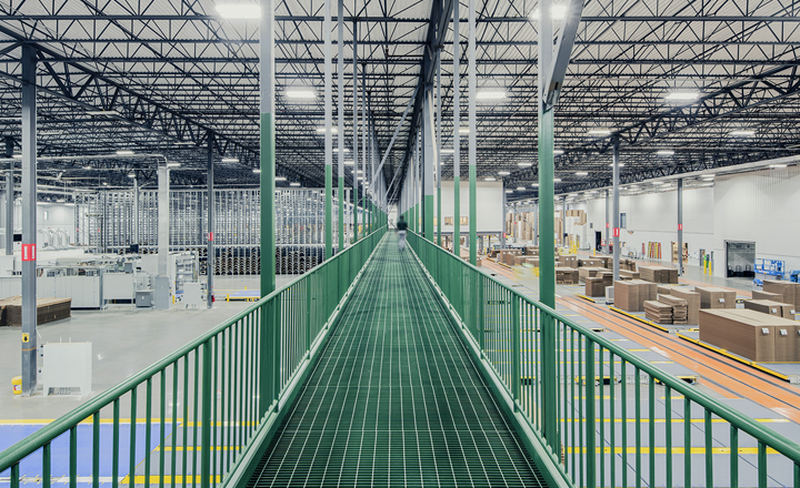 passerelle verte usine cascades