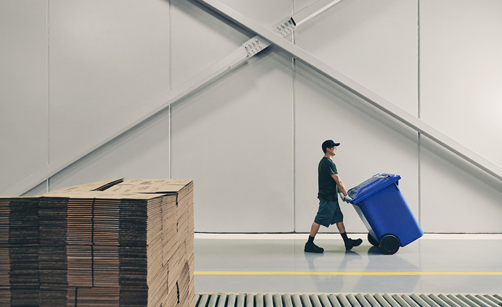 bac recyclage employe usine