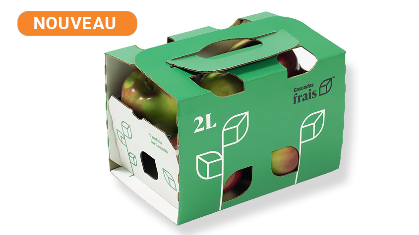 Grossite boites carton pour fruits et legume 
