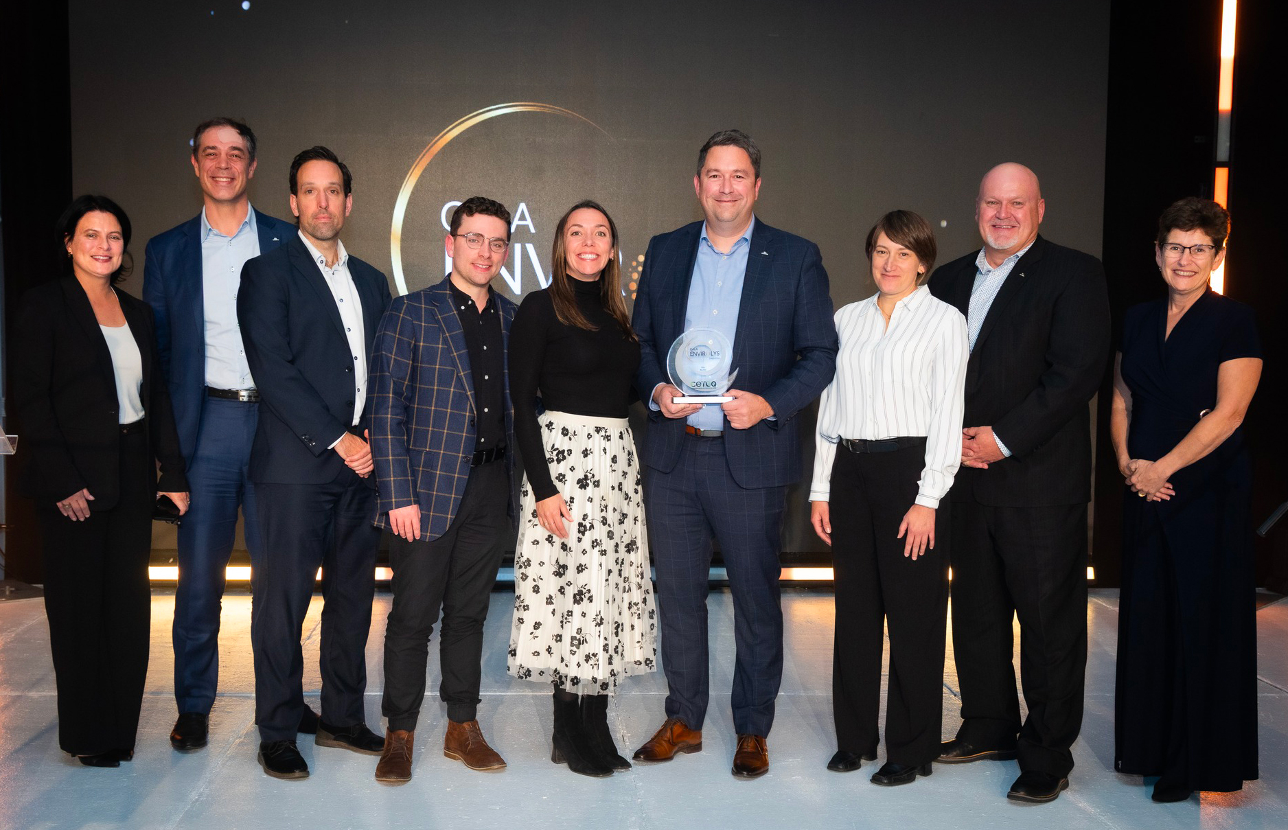 Cascades honorée au Gala Envirolys