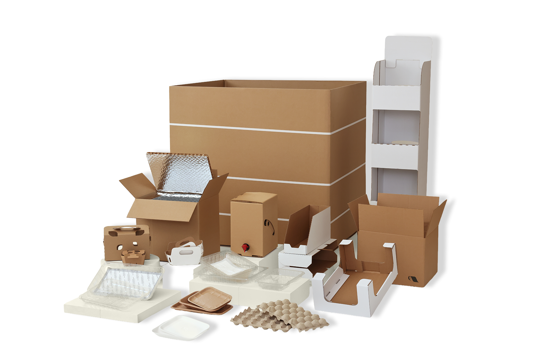 Cascades packaging product family