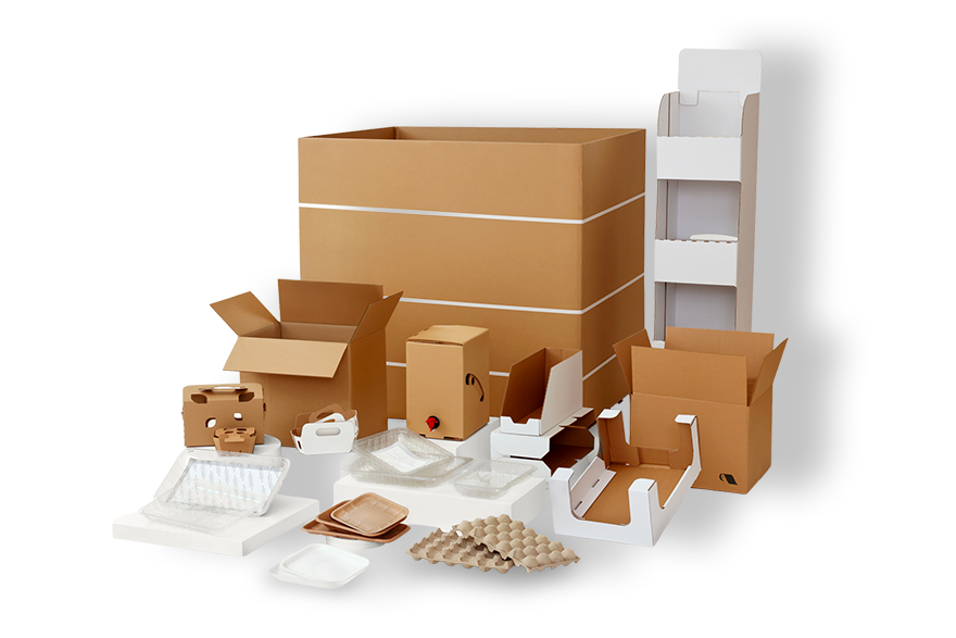 Cascades packaging product family