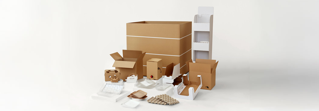 Photo des produits d'emballage cascades