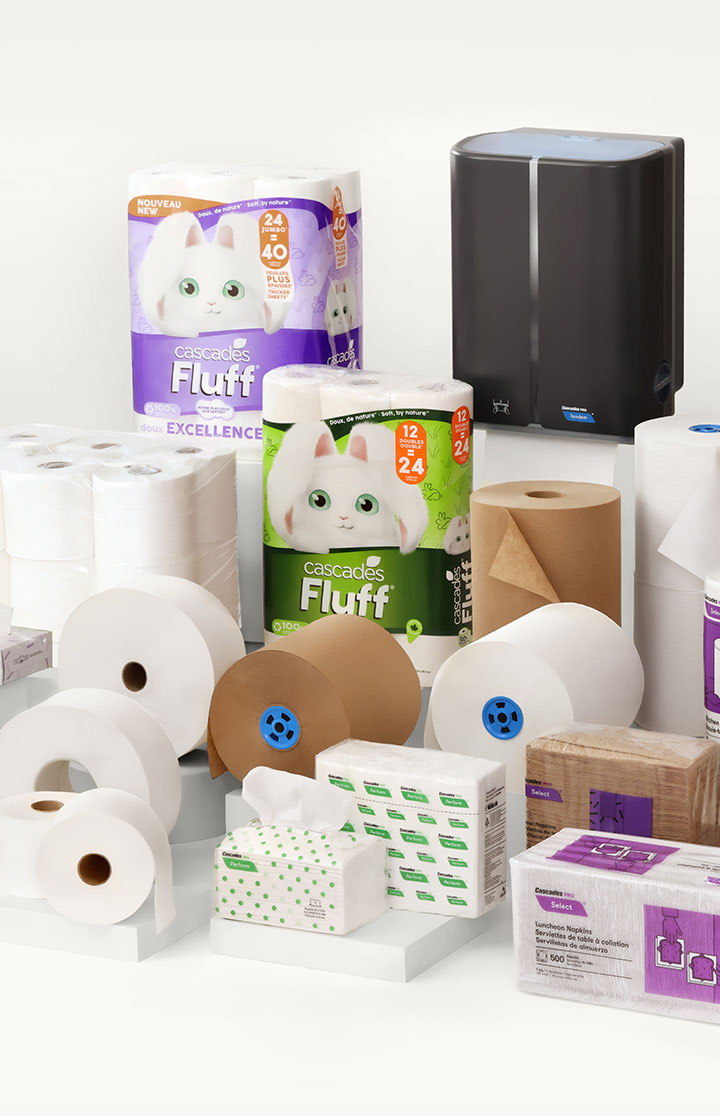 Our hygiene and tissue paper solutions