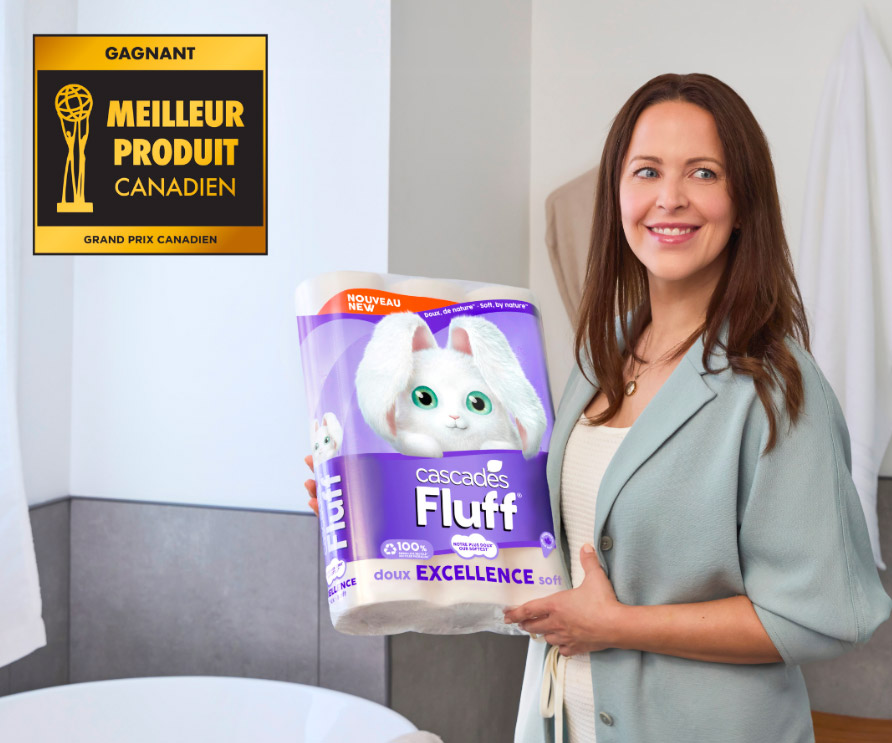 Meilleur nouveau produit dans la catégorie du papier Grand Prix Canadien