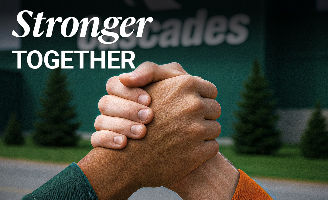 Strong together, a Cascades value