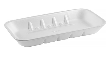 Generic Barquette Alimentaire POLYSTYRENE MOYEN LOT DE 100 - Blanc - Prix  pas cher