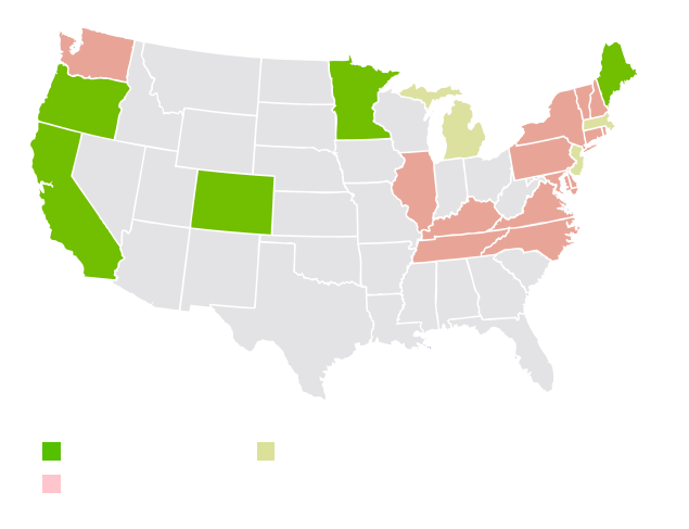Réglementation REP sur les emballages au USA