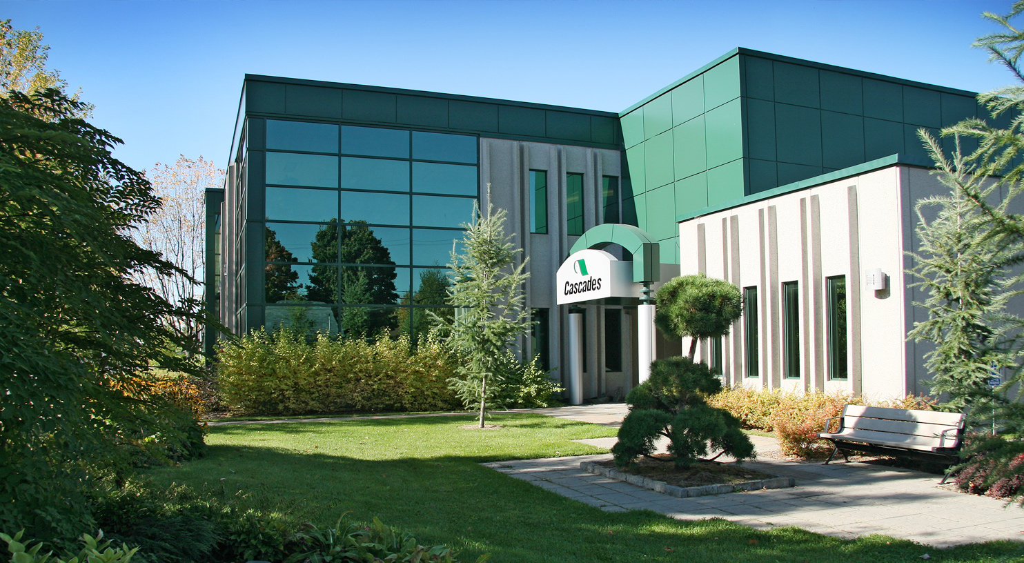 Batiste  des bureaux administratifs de Kingsey Falls 