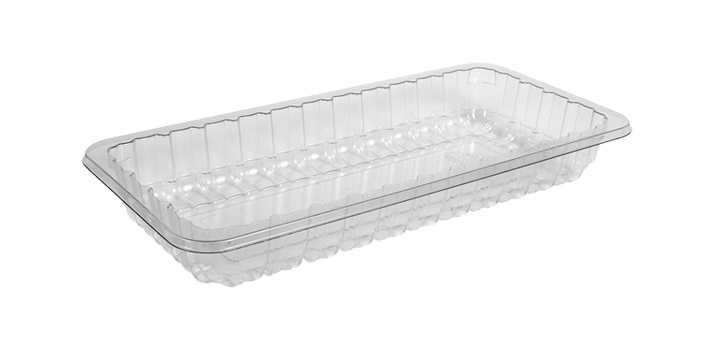 Plateau alimentaire à bords roulés, une solution emballage alimentaire innovante.