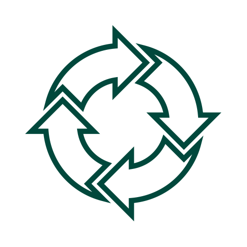 icone qui représente l'économie circulaire