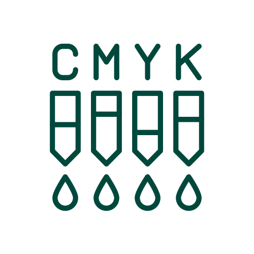 icone représente l'impression 4 couleurs en CMYN