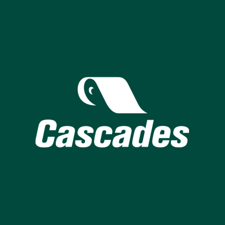 Logo Cascades blanc